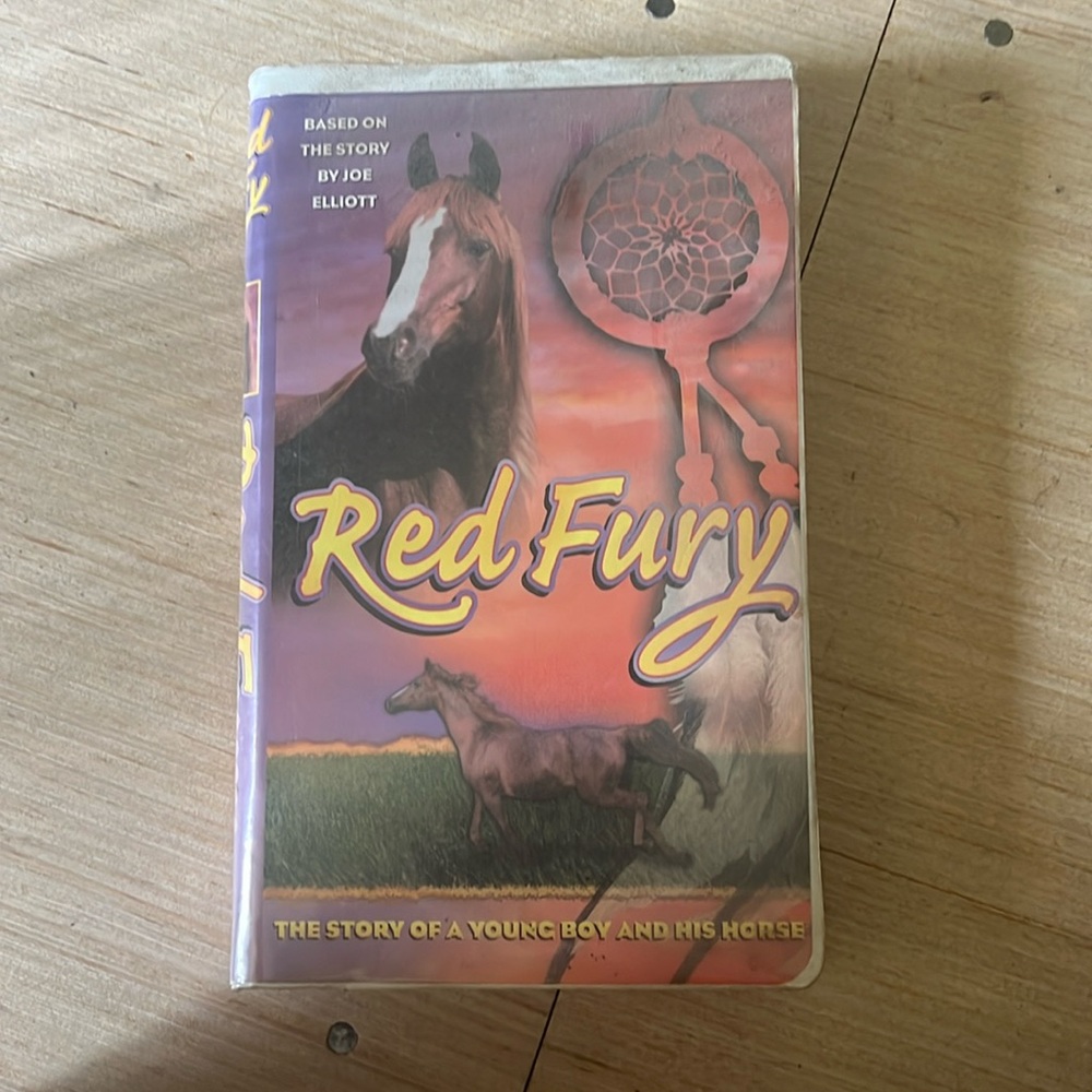 Red Fury VHS